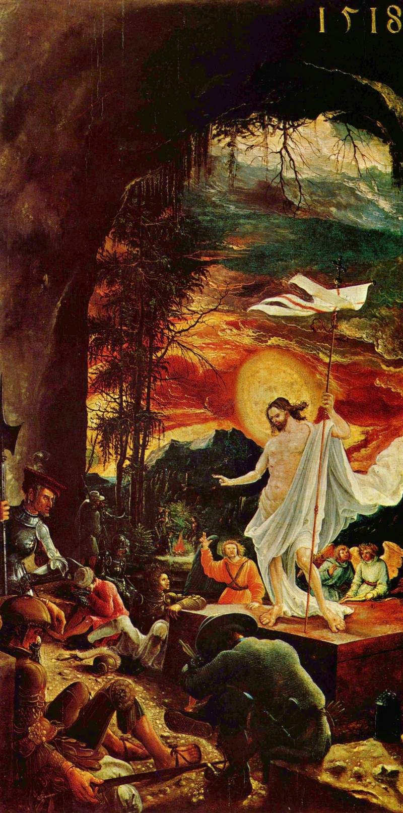 Воскресение Христа — Альбрехт Альтдорфер