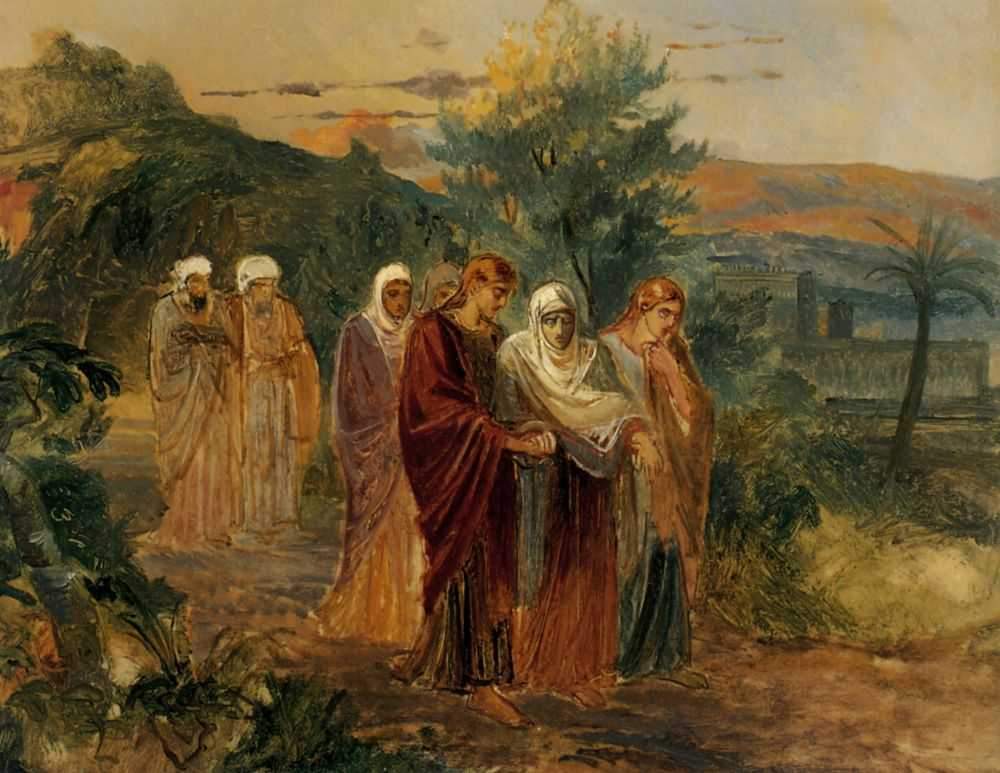 Возвращение с погребения Христа — Николай Ге