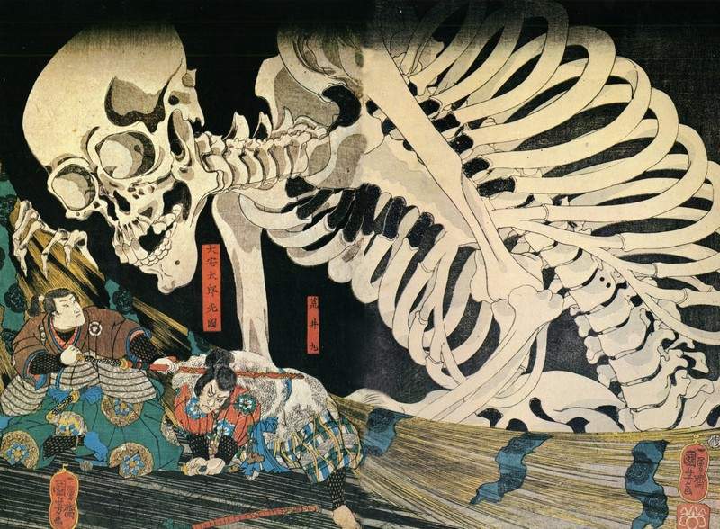 Sceleton — Утагава Куниёси