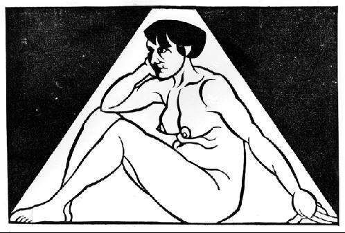 Seated Female Nude — Пьер Поль Прюдон