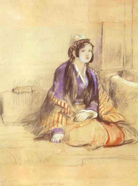 Seated Lady of Constantinople — Дейвид Уилки