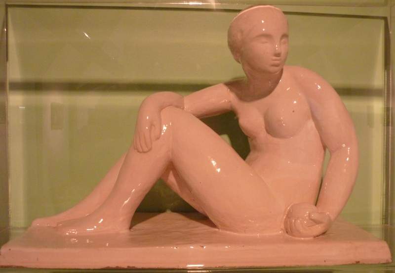 Seated nude — Роже де ла Френе