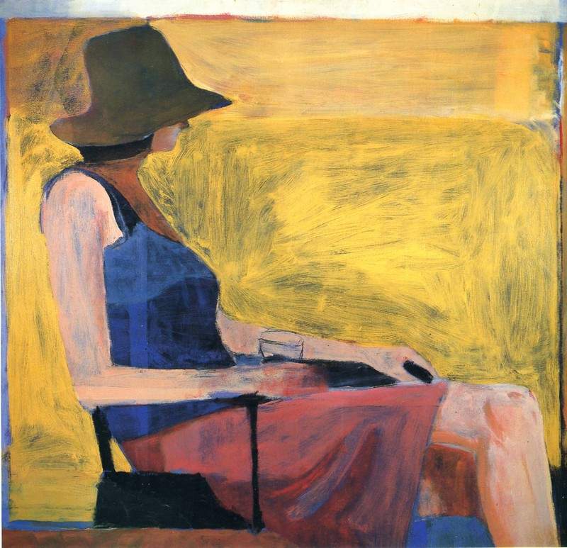 Seated woman — Умберто Боччони