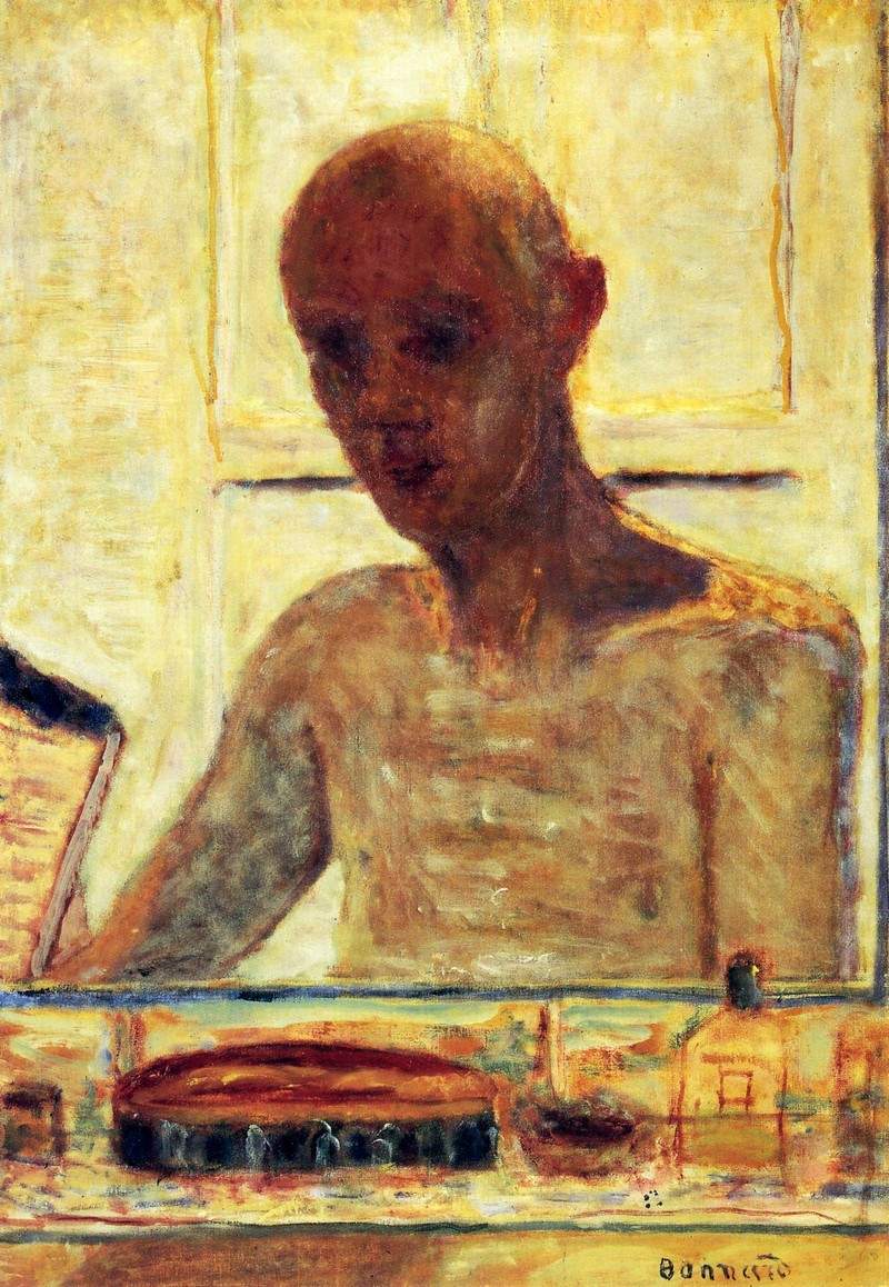 Self Portrait in a Shaving Mirror — Пьер Боннар