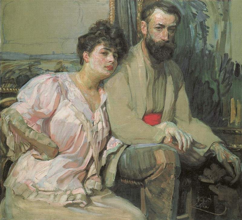 Self-Portrait with Wife — Франтишек Купка