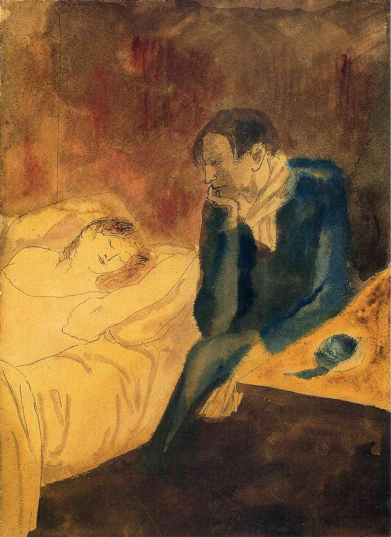 Sleeping woman (Meditation) — Пабло Пикассо