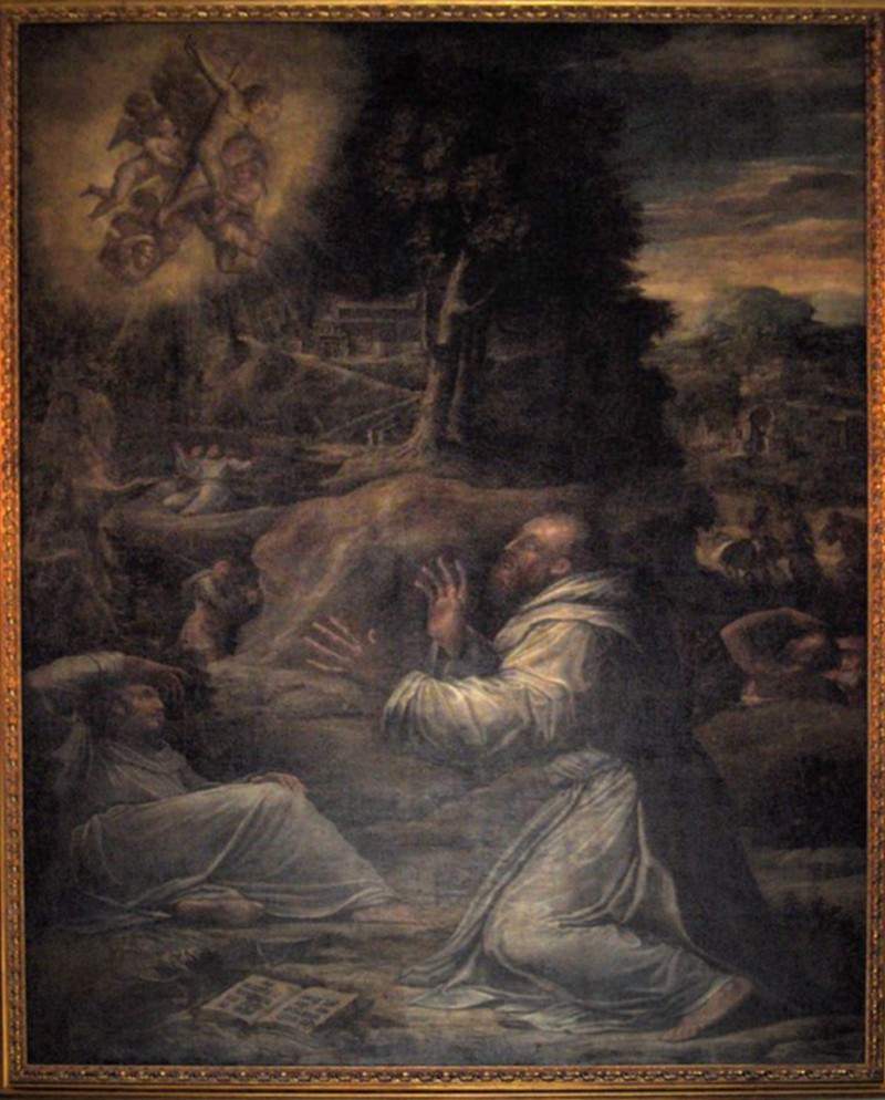 St. Francis receiving the Stigmata — Джорджо Вазари