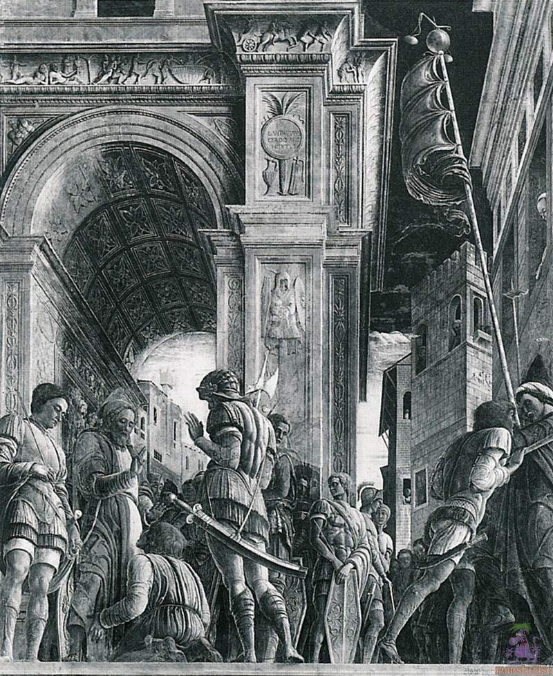 St. James the Great on his Way to Execution — Андреа Мантенья
