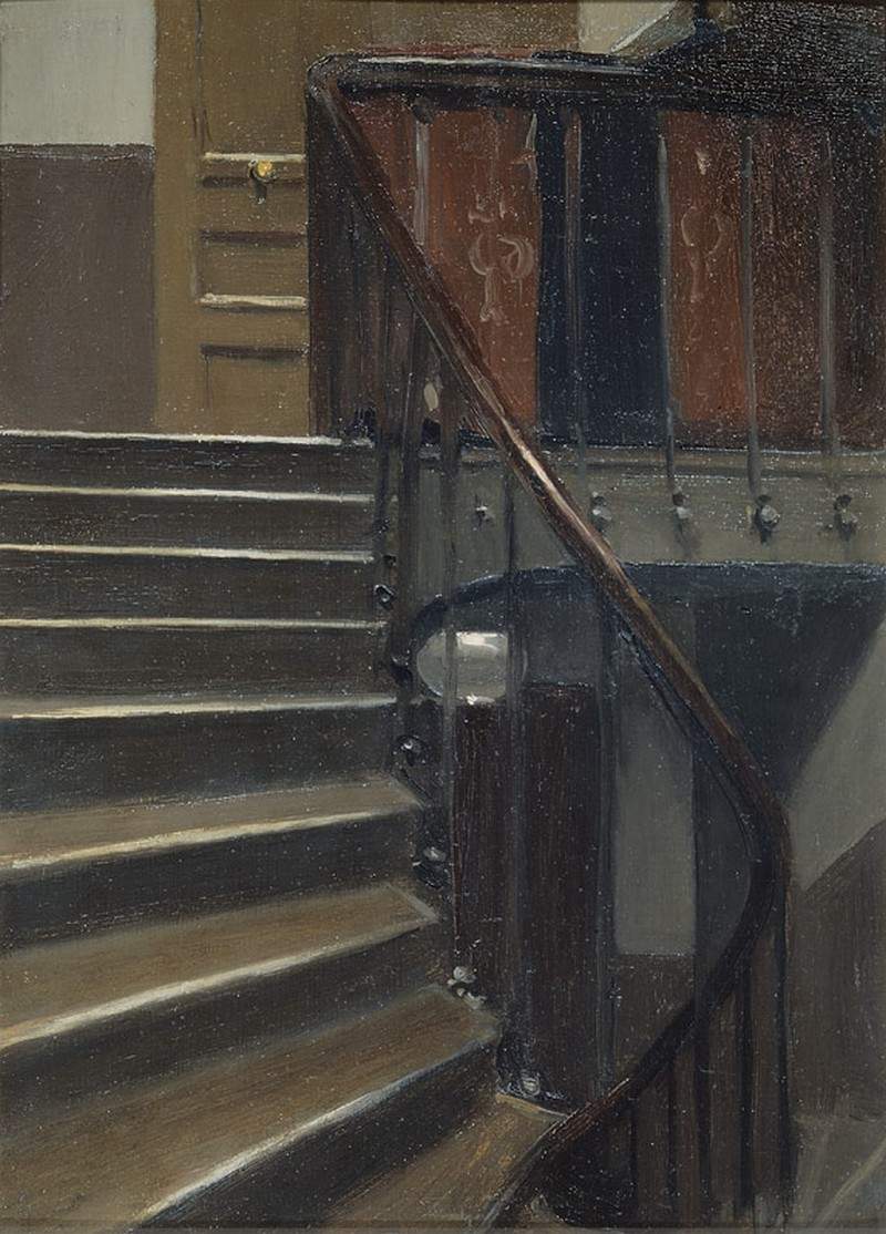 Stairway at 48 rue de Lille Paris — Эдвард Хоппер