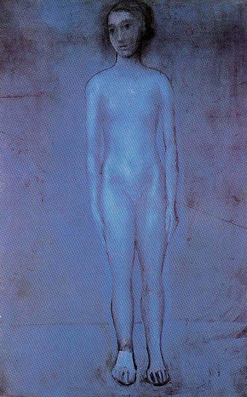 Standing young nude — Пабло Пикассо