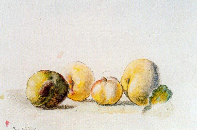 Still Life (quince and pear) — Бальтюс