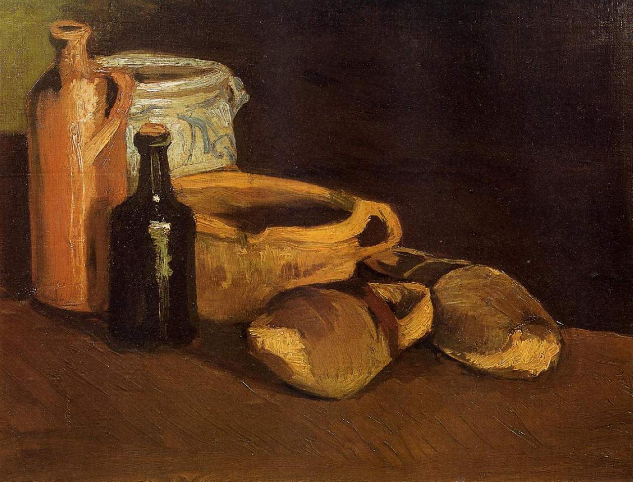 Still Life with Clogs and Pots — Винсент Ван Гог