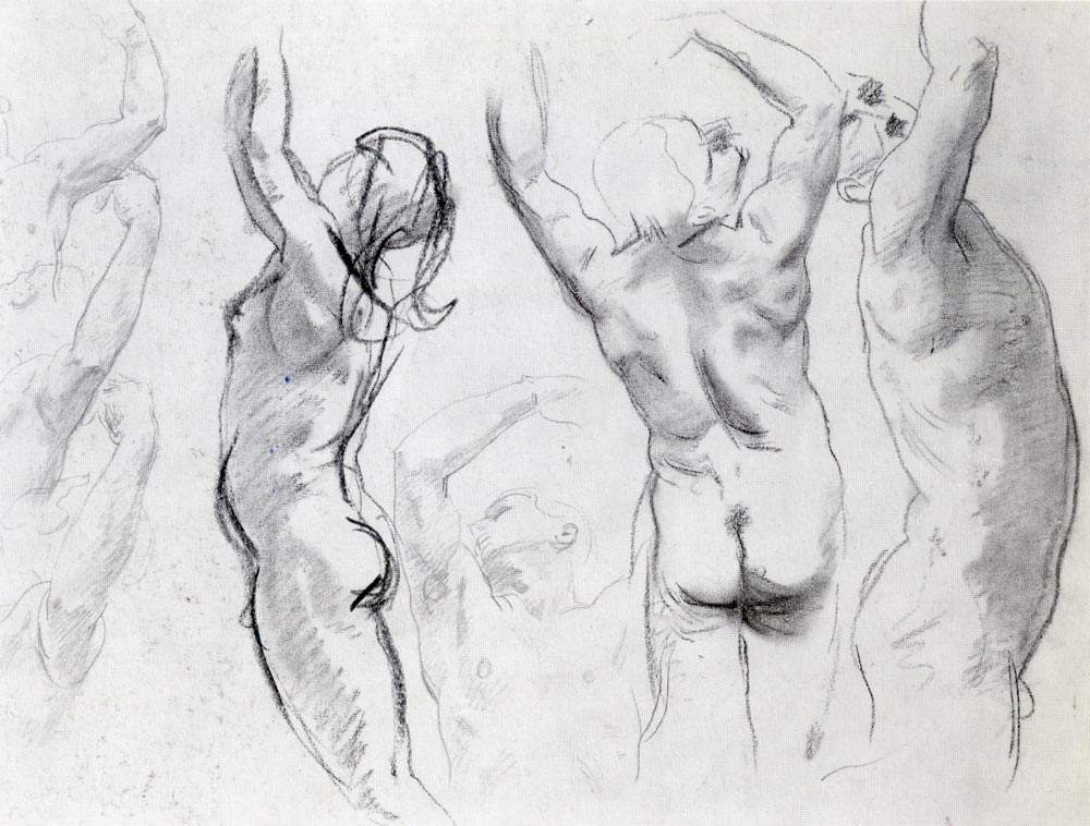 Studies of a Nude Youth — Джон Сингер Сарджент