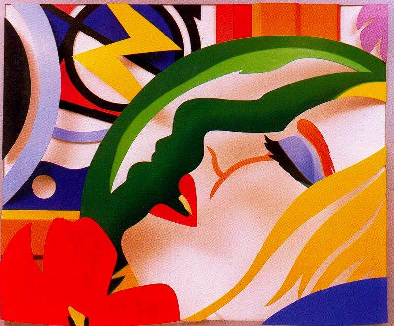 Lichtenstein bedroom face — Том Вессельман
