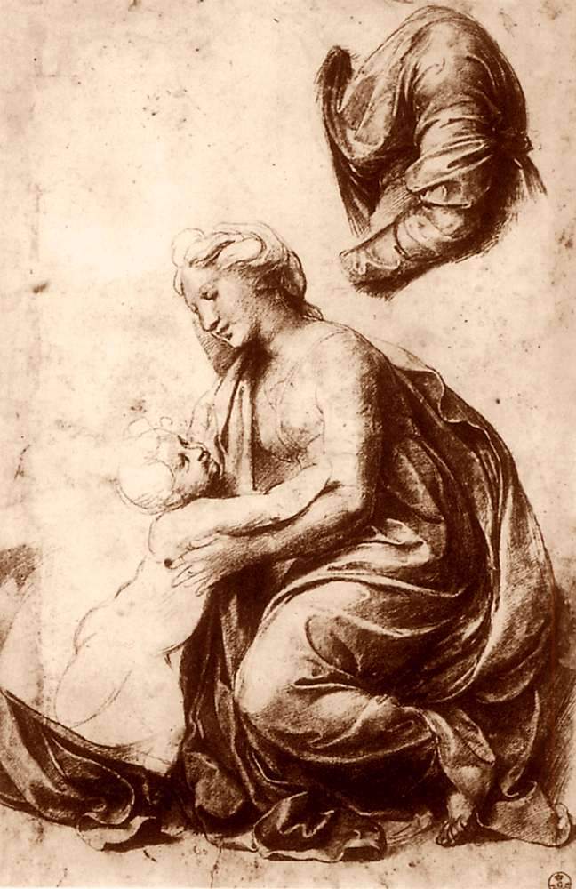 Study for the Holy Family — Рафаэль Санти