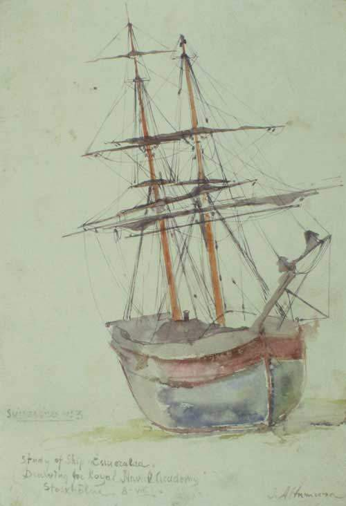 Study on the ship Esmeralda — Иоаннис Алтамурас