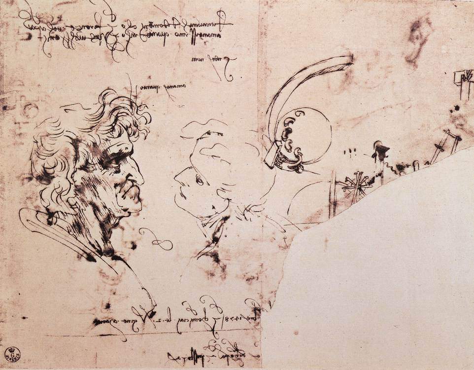 Study sheet — Леонардо да Винчи
