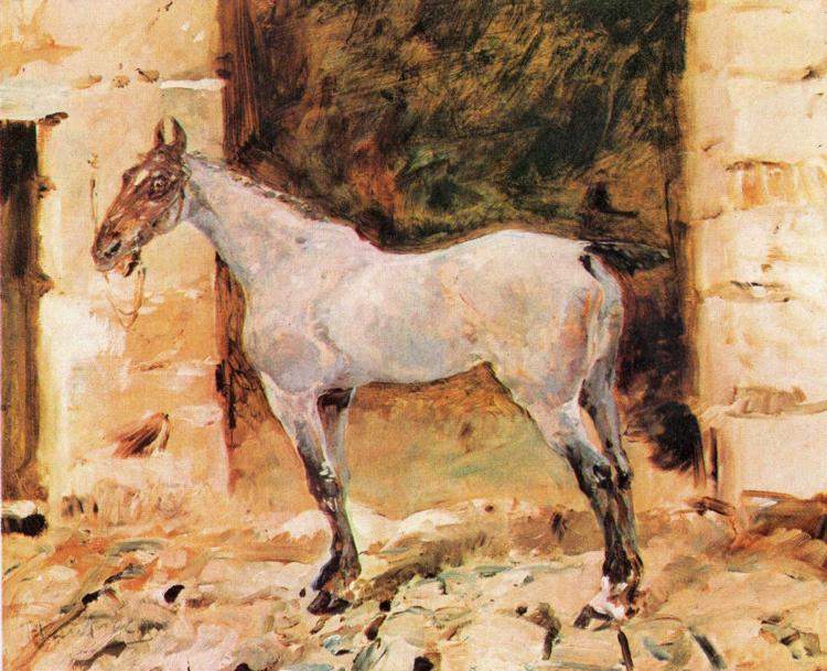 Tethered Horse — Анри де Тулуз-Лотрек
