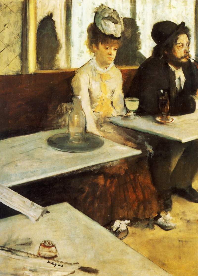 В кафе (Любительница абсента) — Эдгар Дега