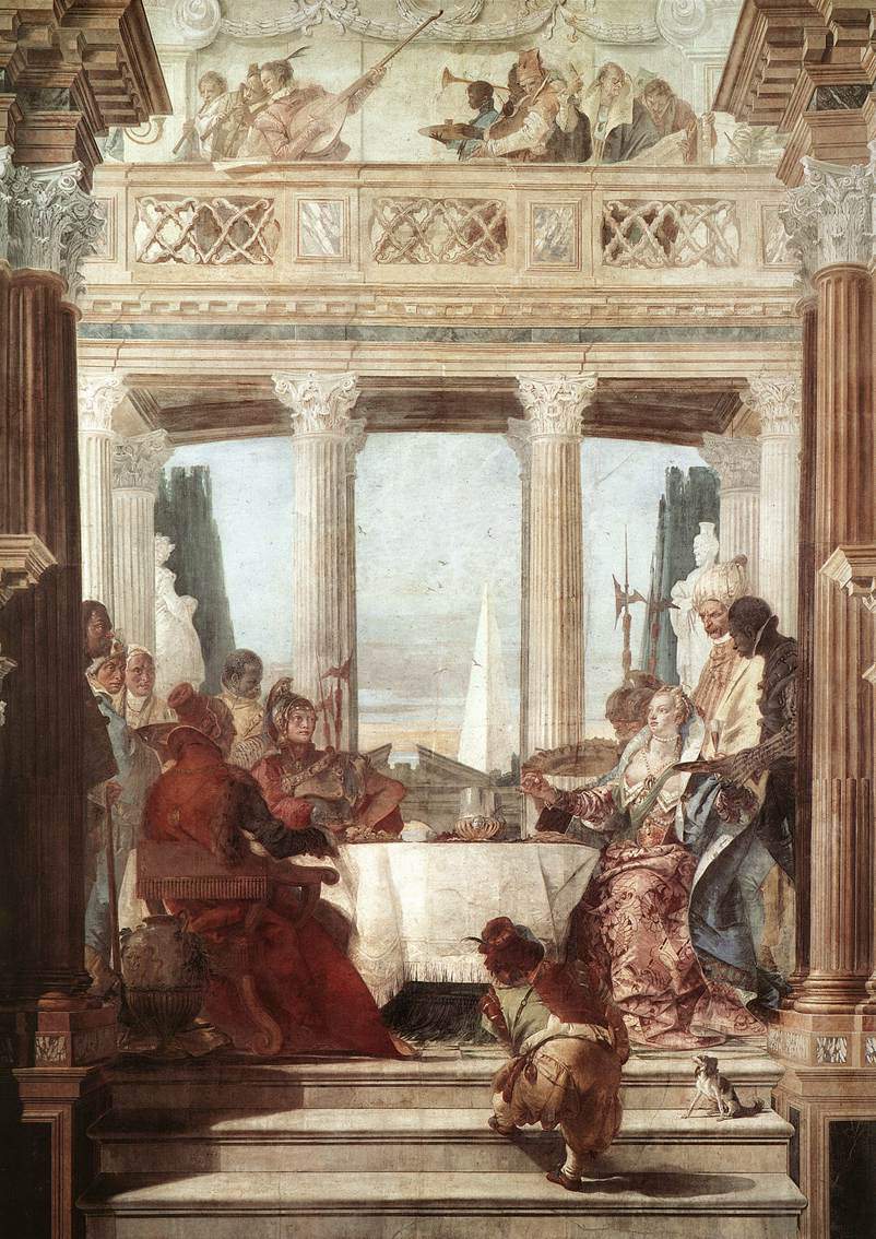 The Banquet of Cleopatra — Джованни Баттиста Тьеполо