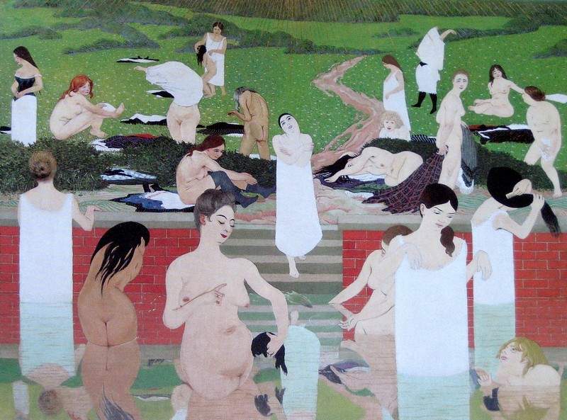 The Bath, Summer Evening — Феликс Валлотон