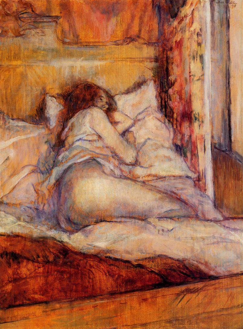 The Bed — Анри де Тулуз-Лотрек