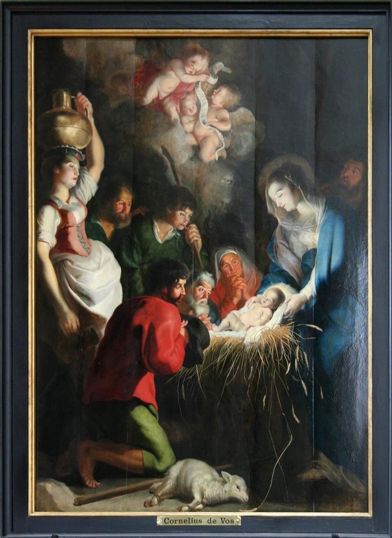 The Birth of Jesus — Корнелис де Вос