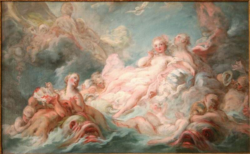 The Birth of Venus — Жан-Оноре Фрагонар