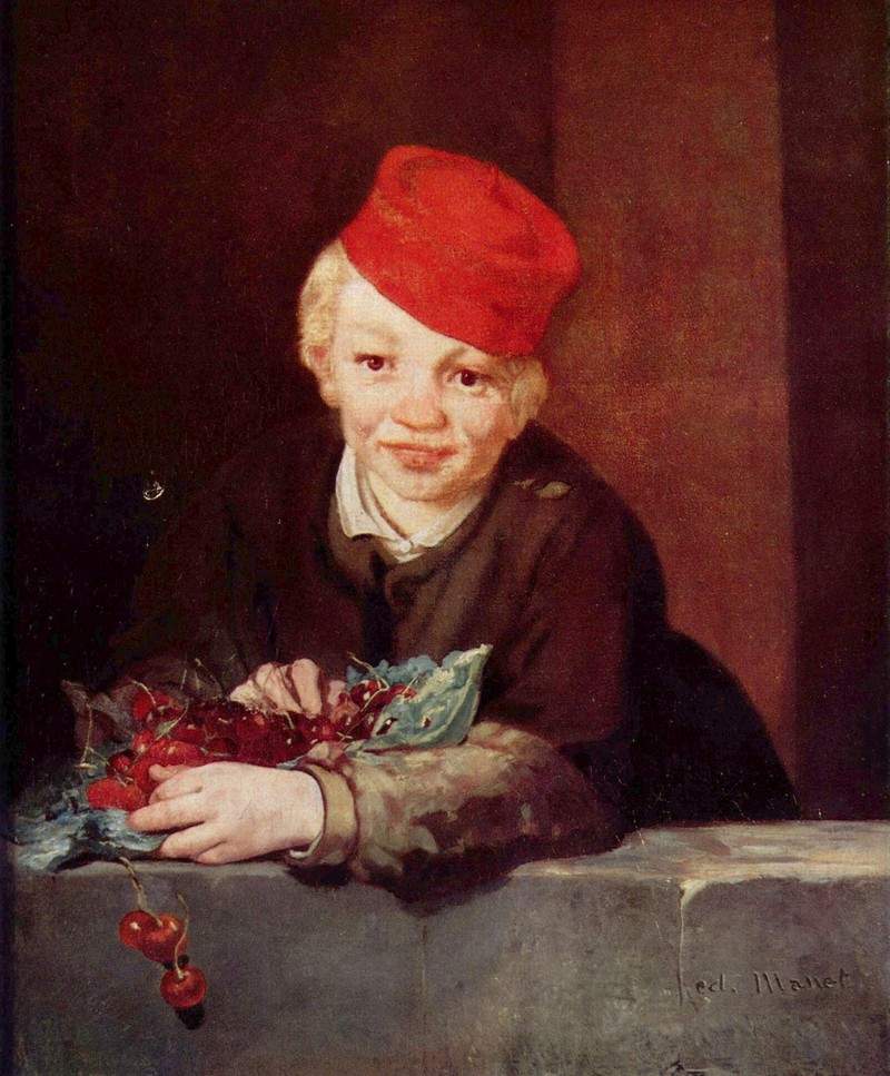 The Boy with Cherries — Эдуард Мане