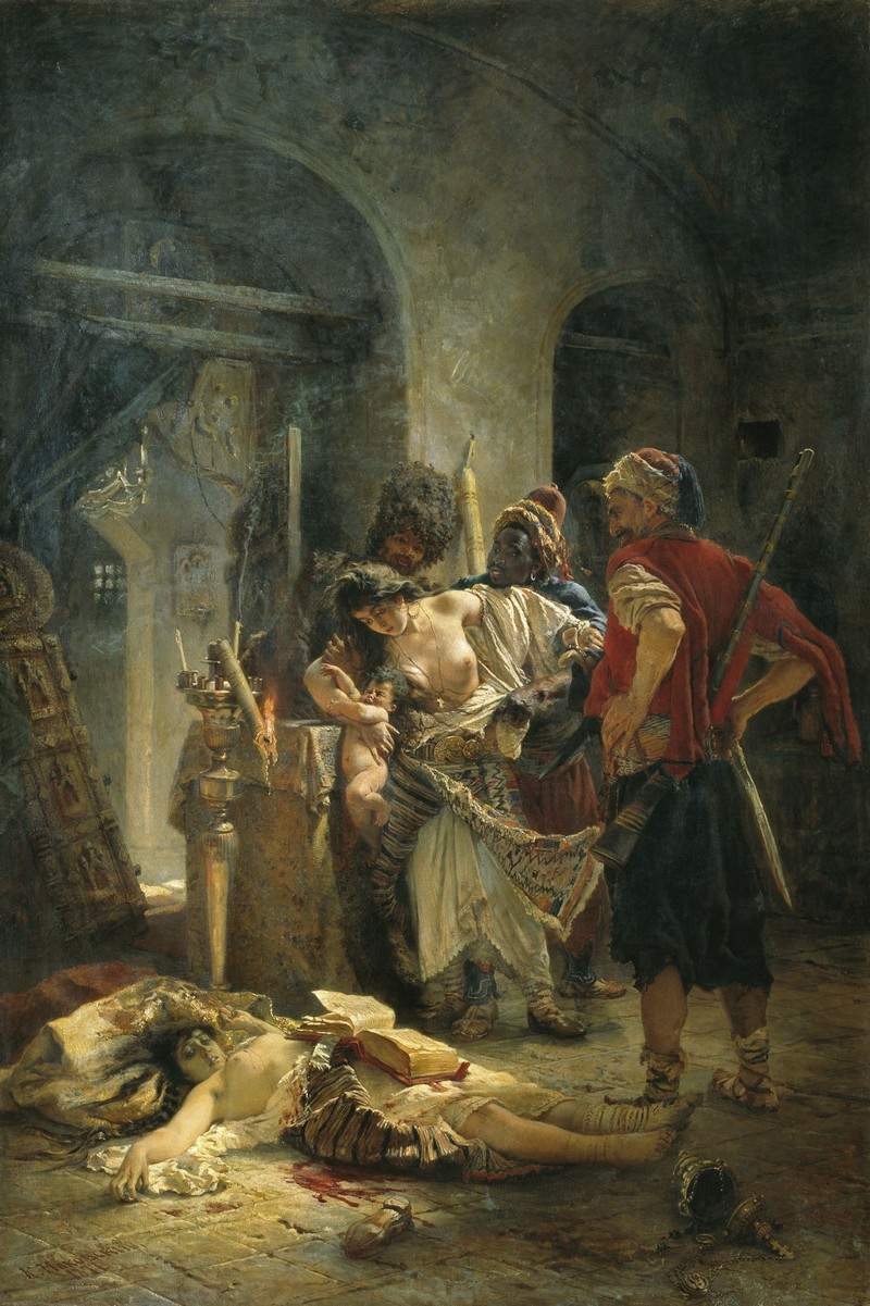 The Bulgarian Martyresses — Константин Маковский