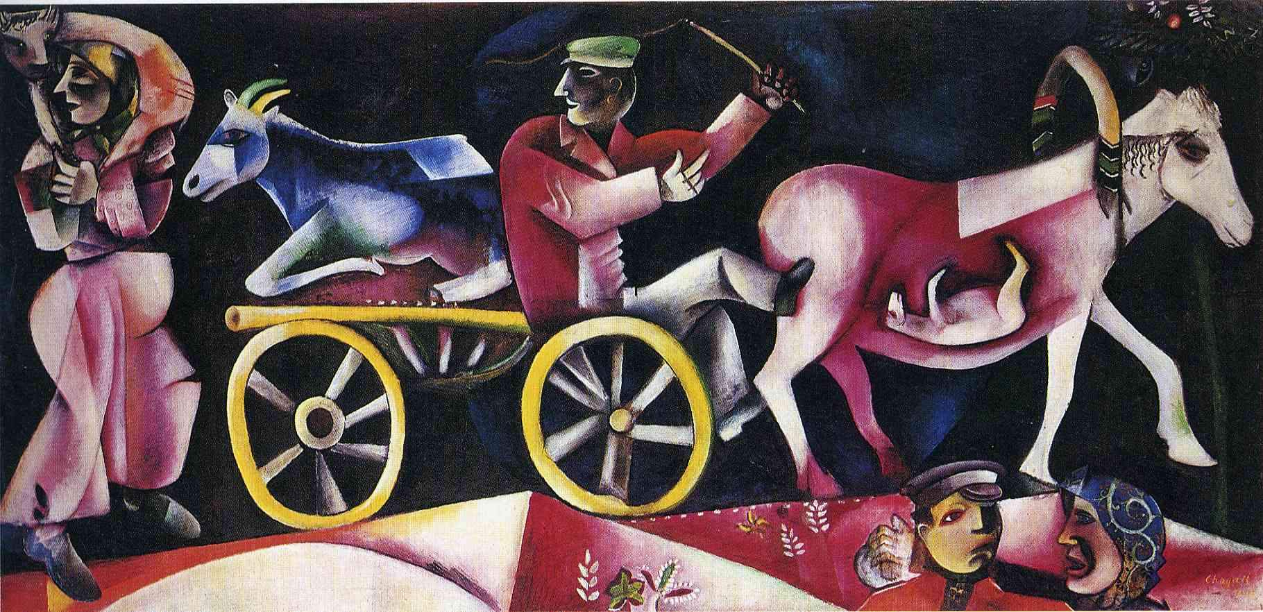 Торговец скотом — Марк Шагал