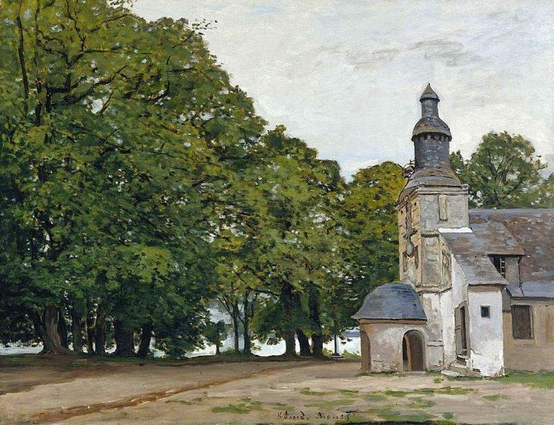 Церковь Нотр-Дам-де-Грас в Онфлёре — Клод Моне