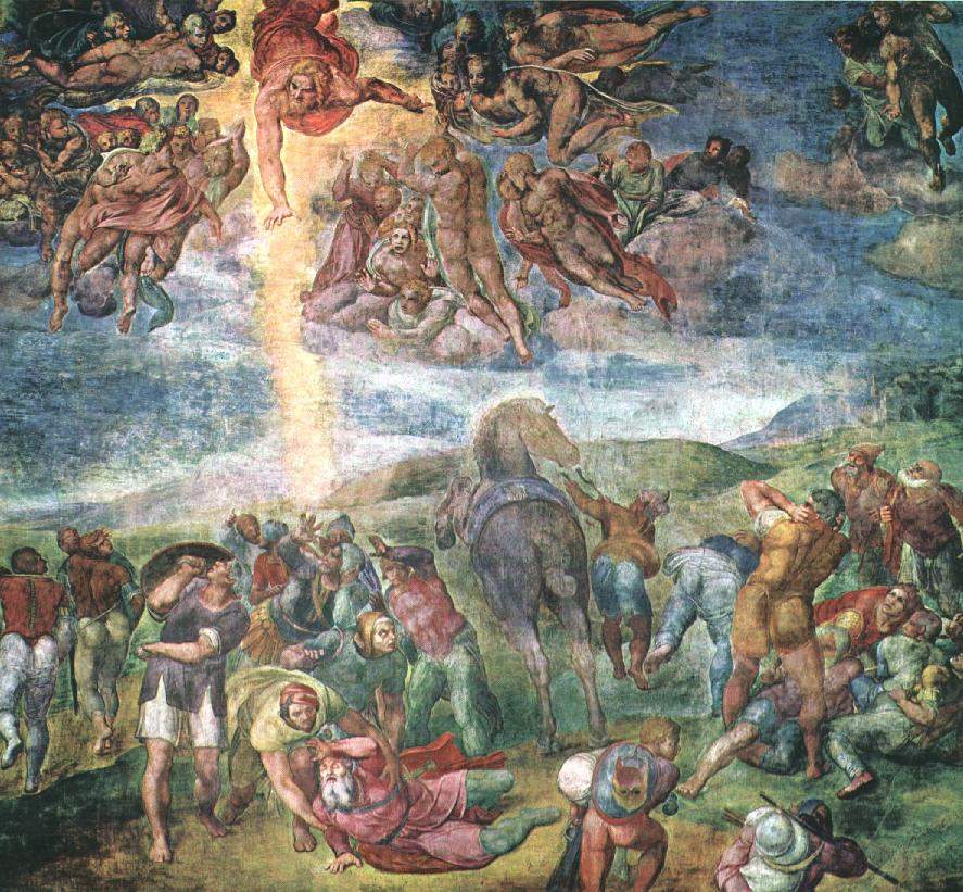 The Conversion of Saul — Микеланджело