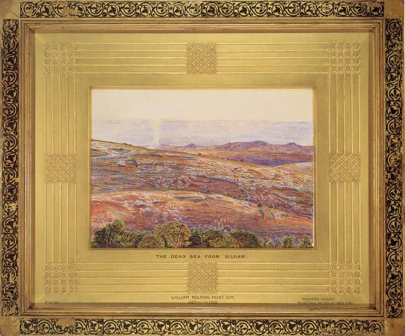 The Dead Sea from Siloam — Уильям Холман Хант