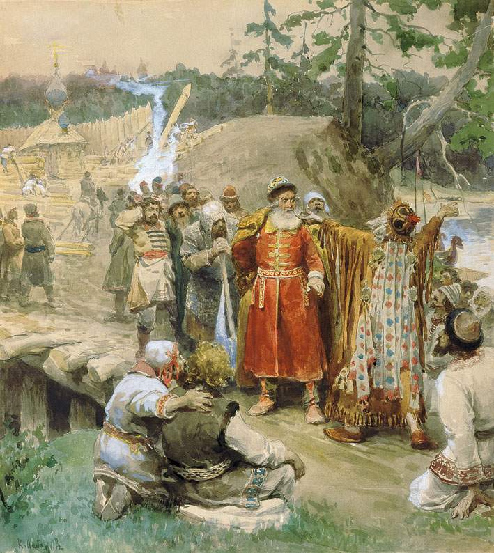 The development of new lands by Russian — Клавдий Лебедев
