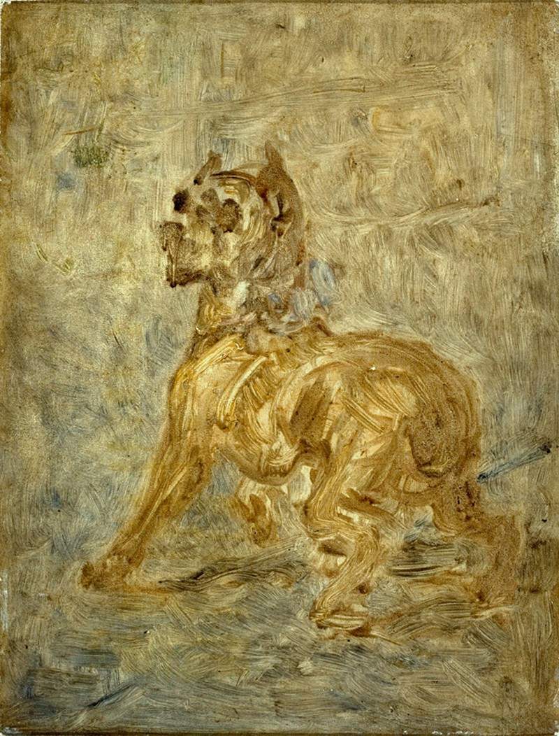 The Dog (Sketch of Touc) — Анри де Тулуз-Лотрек