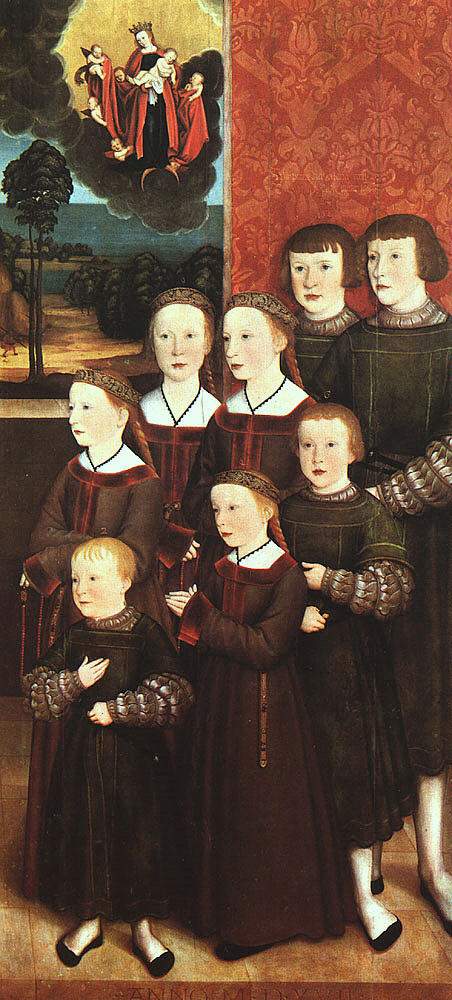 The eight children Konrad Rehlinger — Бернхард Штригель