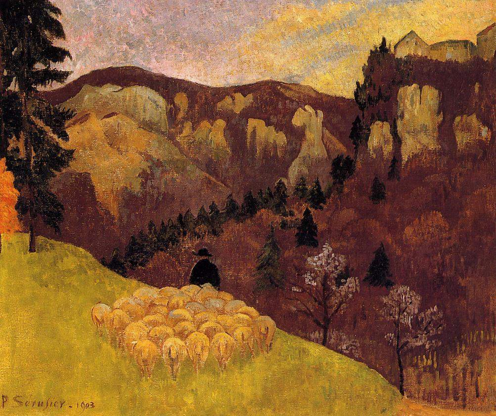 The Flock in the Black Forest — Поль Серюзье