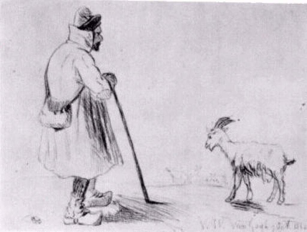 The Goat Herd — Винсент Ван Гог
