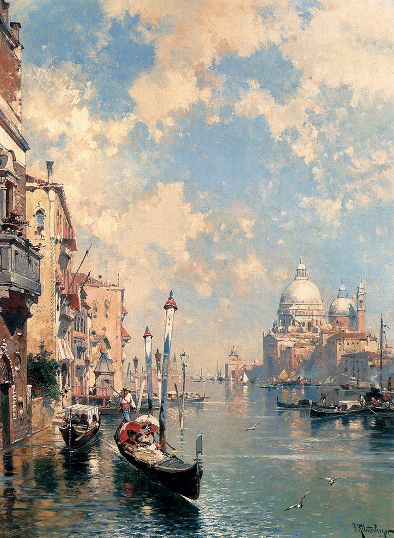 Большой канал в Венеции — Клод Моне