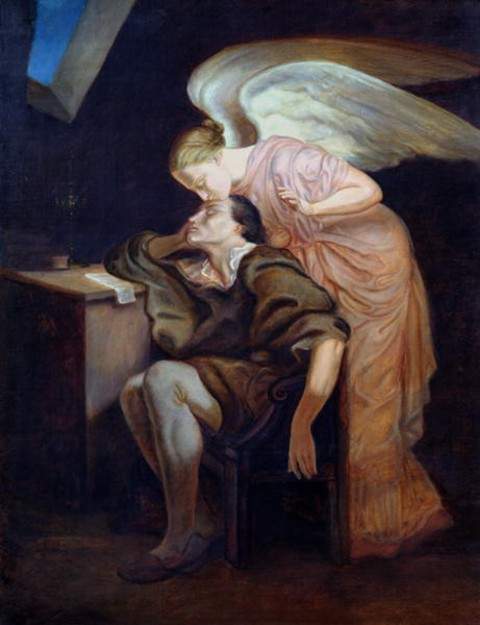 The Kiss of the Muse — Поль Сезанн