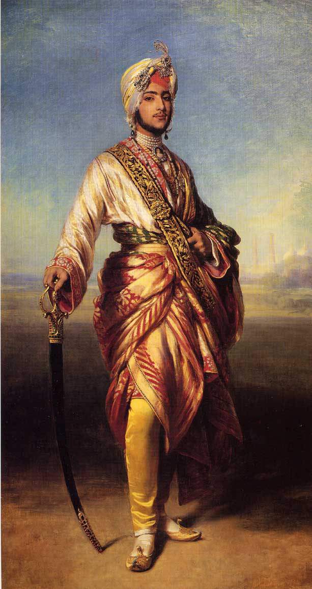 The Maharaja Dalip Singh — Франц Ксавер Винтерхальтер