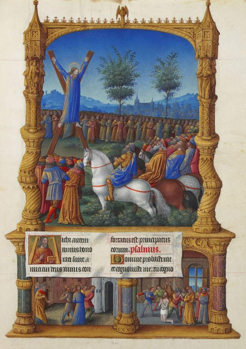 The Martyrdom of Saint Andrew — Братья Лимбург