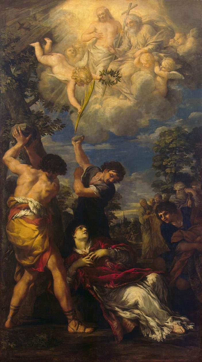The Martyrdom of Saint Stephen — Пьетро да Кортона