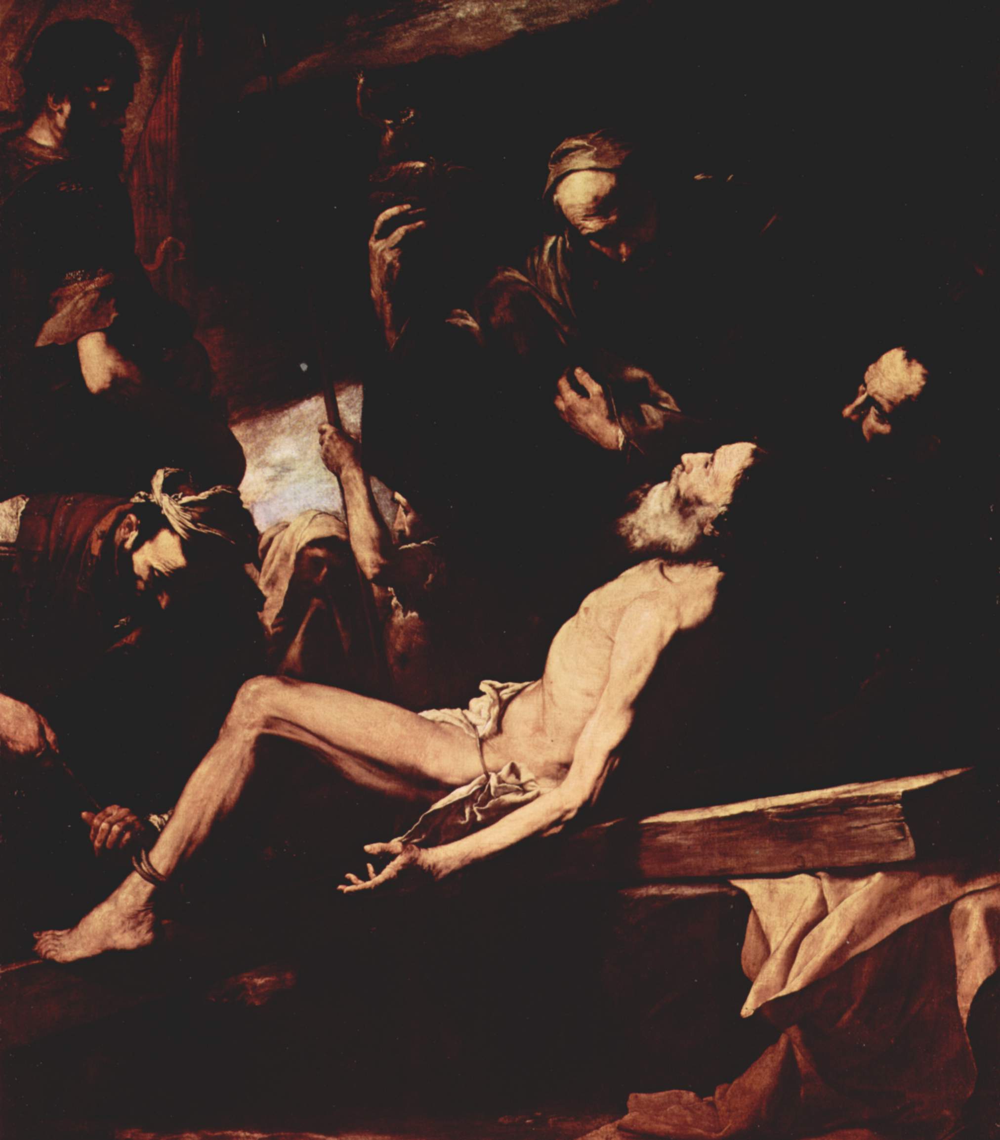 The Martyrdom of St. Andrew — Хосе де Рибера
