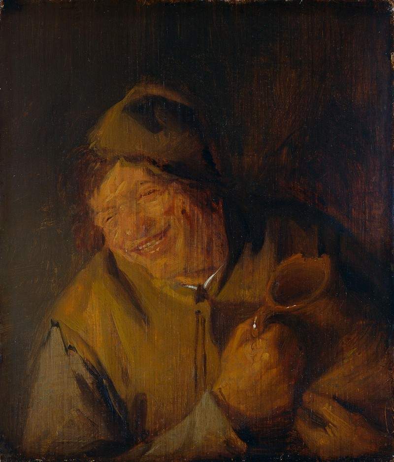 The Merry Peasant — Адриан ван Остаде