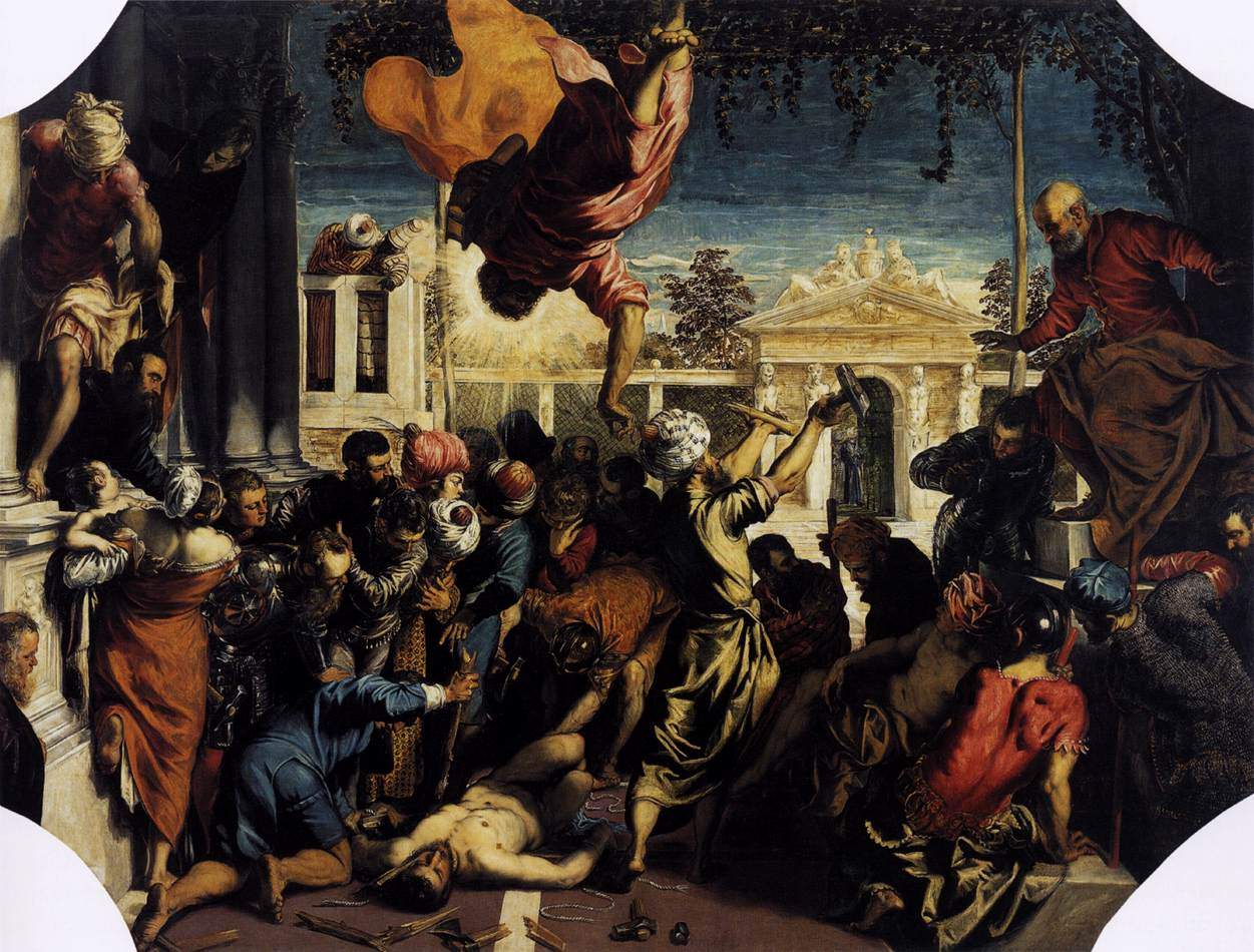 The Miracle of St Mark Freeing the Slave — Тинторетто