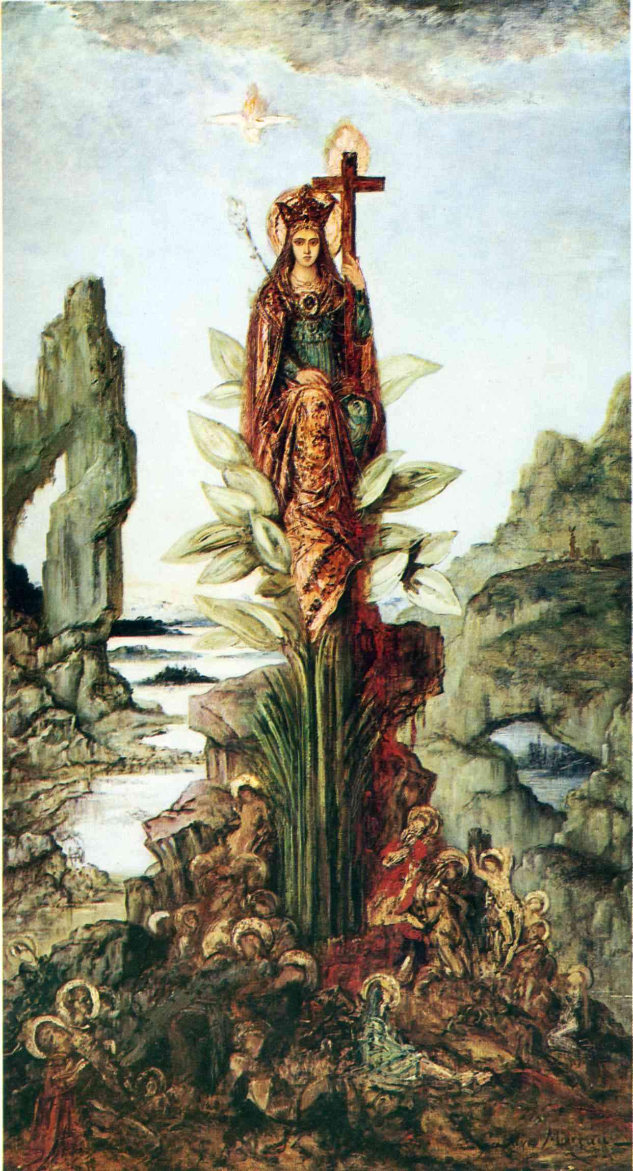 The Mystic Flower — Гюстав Моро