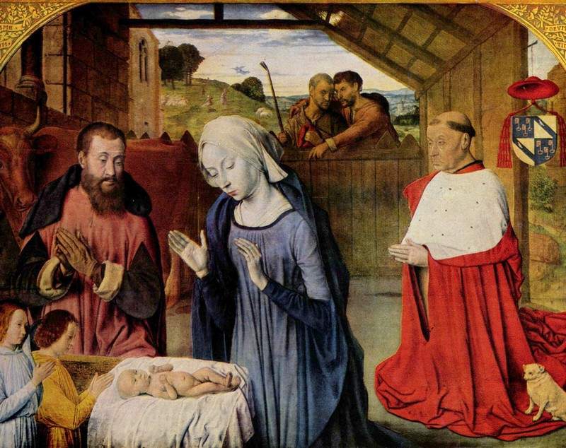 The Nativity — Джорджо Вазари