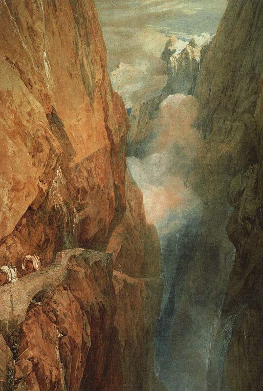 The Passage of the St. Gothard — Уильям Тёрнер